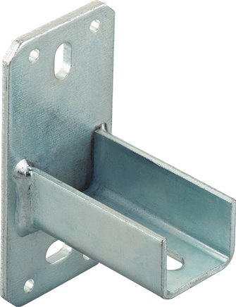 Sattelflansch SF, längs, Edelstahl A4