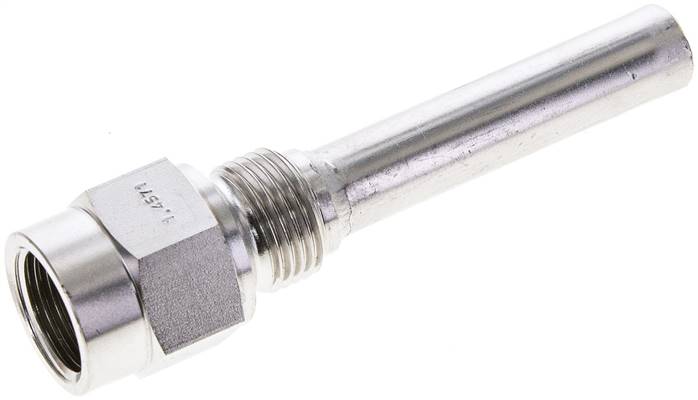 Schutzrohr f. Maschinenthermometer, 100mm, 1.4571