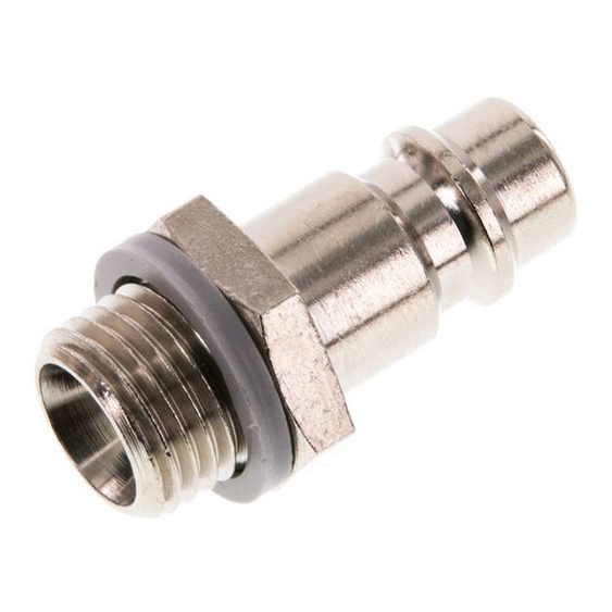 Tappo di accoppiamento (NW7.2) G 1/4"(AG), ottone nichelato