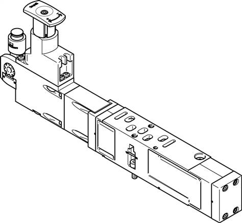 FESTO VABF-S4-1-R6C2-C-6E (560778) Reglerplatte