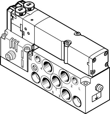 FESTO VMPA2-M1H-D-G1/8-PI (537971) Magnetventil