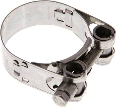 18mm Gelenkbolzenschelle, 40 - 43mm, 1.4301 (W4)