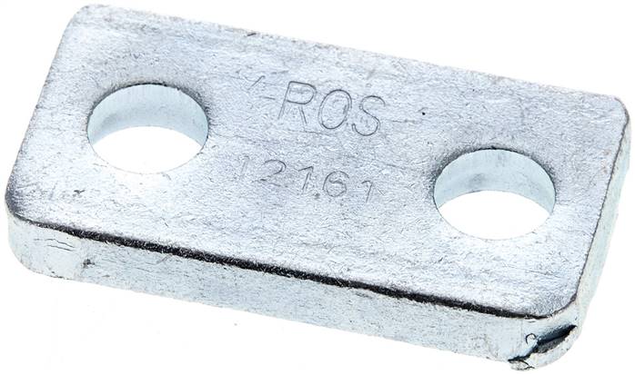 Deckplatte, Stahl verzinkt, Baugröße 1, schwere Baureihe