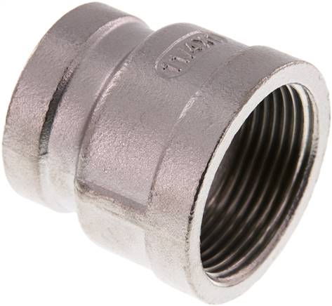 Rundmuffe Rp 1-1/4"-Rp 1", 1.4408
