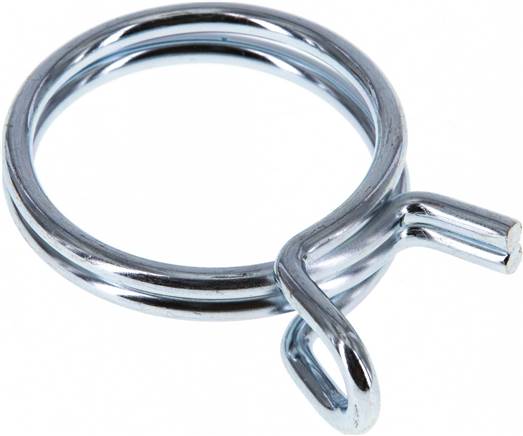 Draht-Nachspannschelle 38,8mm Spannbereich 37,7 - 39,7 mm