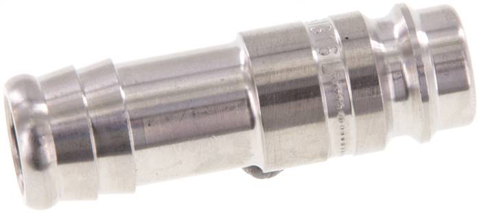 Kupplungsstecker (NW10) 13 (1/2")mm Schlauch, 1.4404