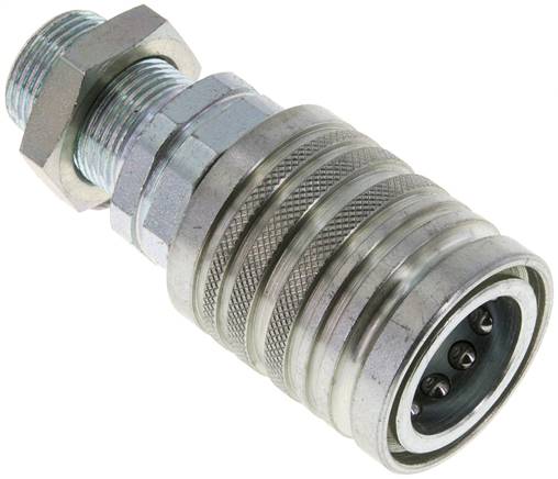 Schott-Steckkupplung ISO7241-1A, Muffe Baugr.3, 14 S (M22x1,5)
