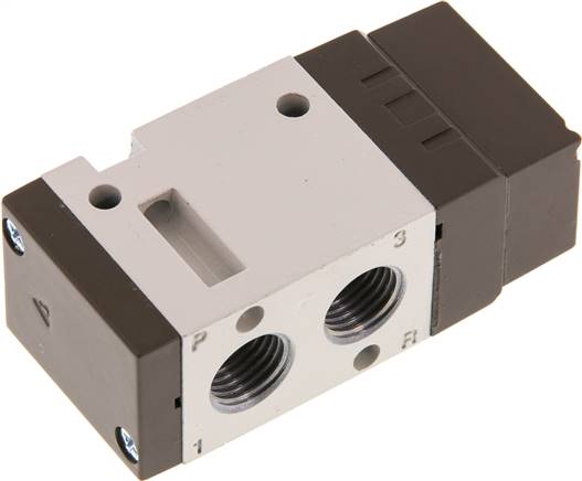 3/2-Wege Pneumatikventil, G 1/4" (Pilot G 1/8"), Federrückstellung (NC)