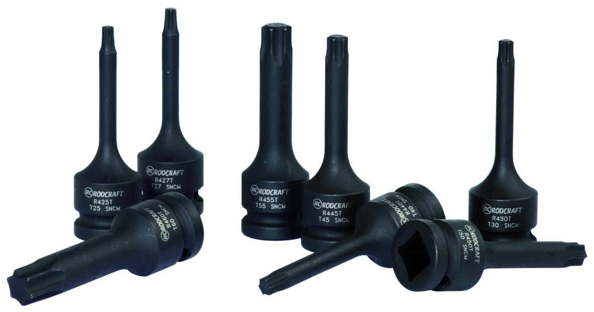 Rodcraft Stecknusssatz Sternprofil (TX) G1/2 RS438T