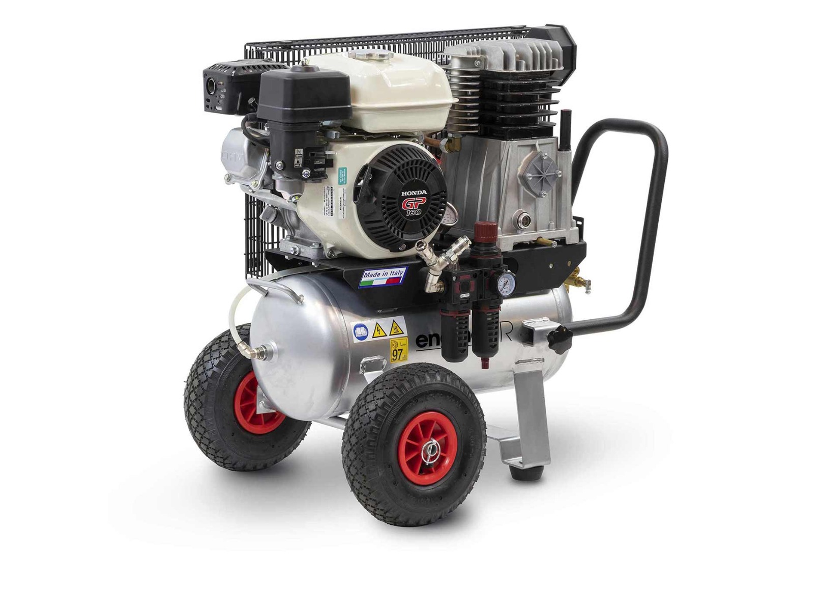 Kolbenkompressor mit Benzinmotor Typ engineAIR 5/24