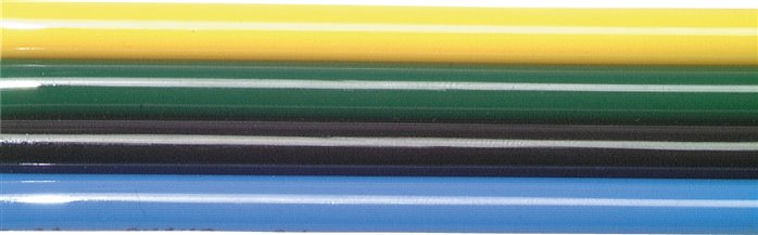 Polyurethan-Schlauch 6 x 4 mm, Quattro-Schlauch (4-fach)