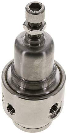 Druckregler, 1.4404, G 1/4", 0,2 - 3bar (für aggressive Gase)