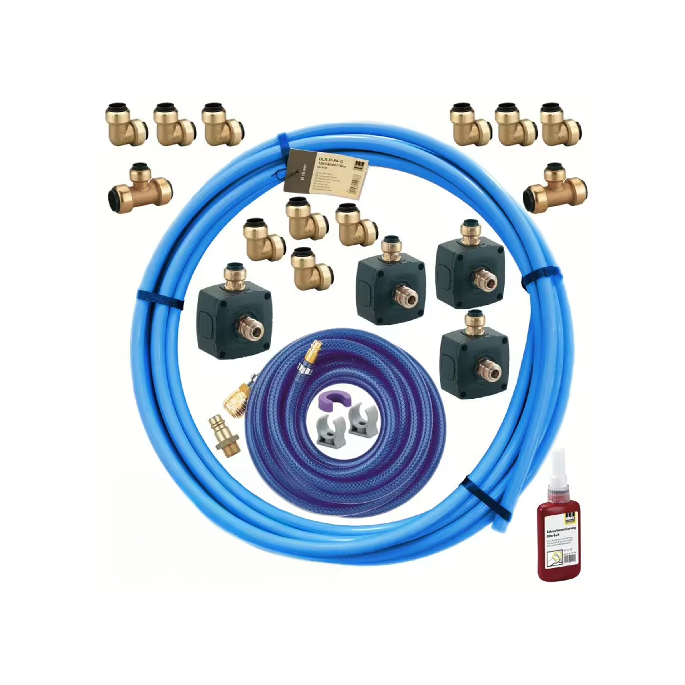 AKTION Starter-Set Rohrleitung 25 m x 22 mm inkl. Zubehör