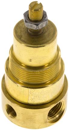 Druckregler, Messing, G 1/4", 0,2 - 3bar (für CO2), BG0