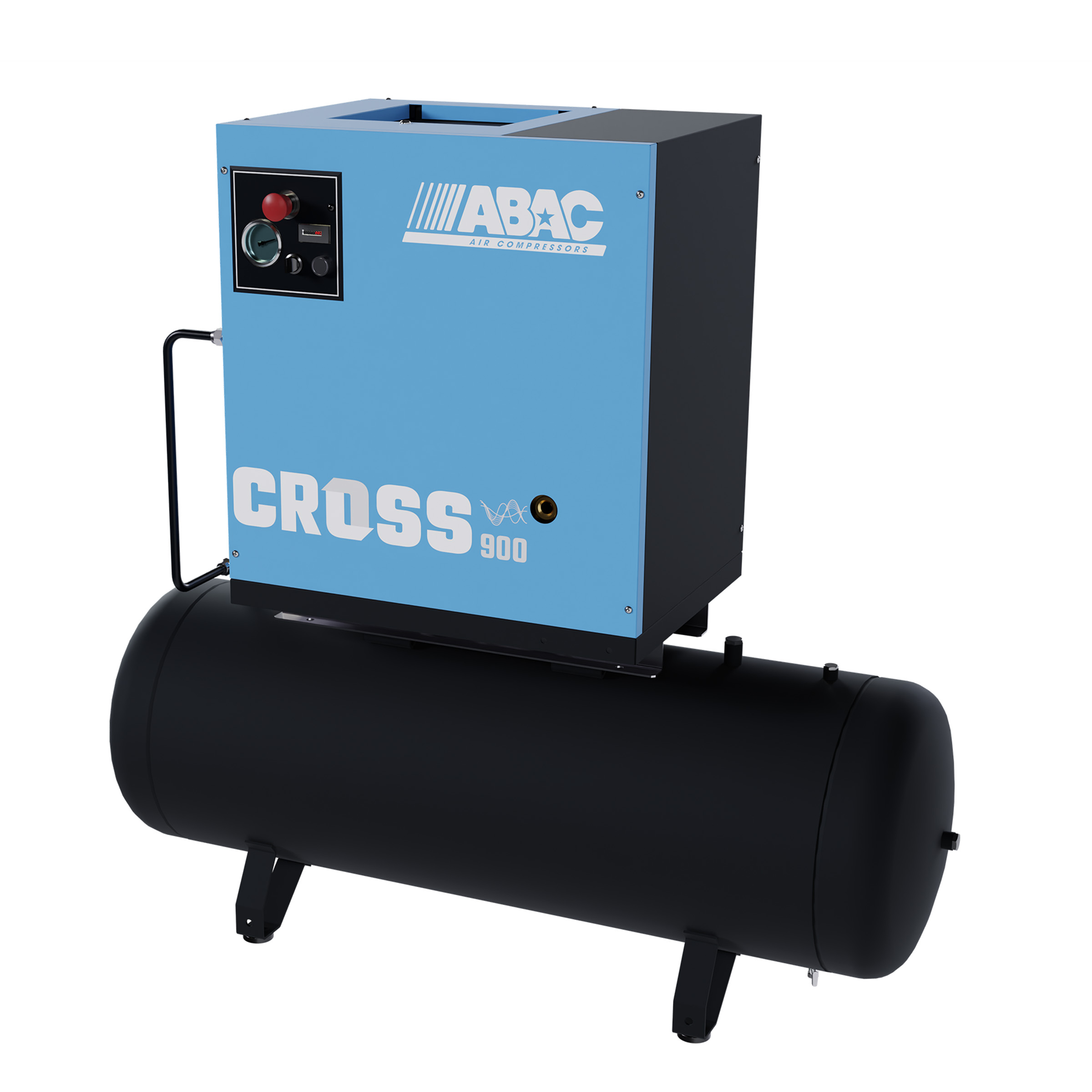 ABAC Schraubenkompressor CROSS 900 200 Liter-AD2000, 1839025643