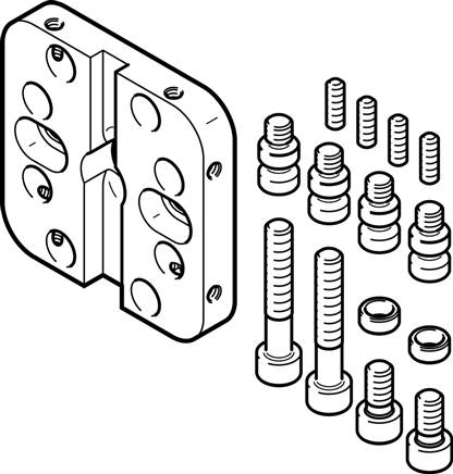 FESTO DHAA-G-Q5-25-B11-25 (1279439) Adapterbausatz