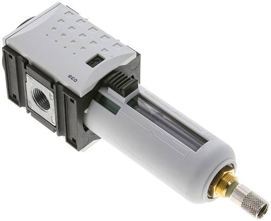 FUTURA Feinfilter (Submikrofilter) G 3/8", Futura 1, Kondensatablass automatisch (drucklos geschlossen)
