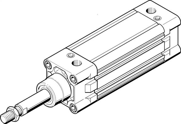 FESTO DNC-125-160-PPV (163517) Normzylinder