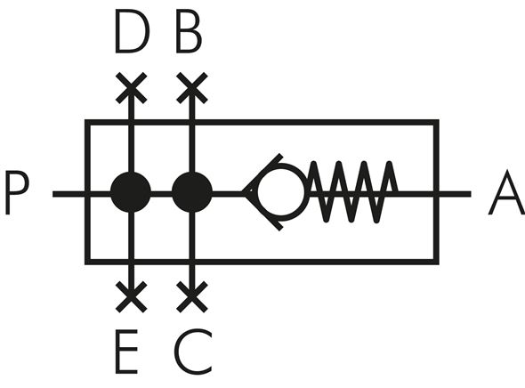 FUTURA Rückschlagventil G 1/2", Futura 2