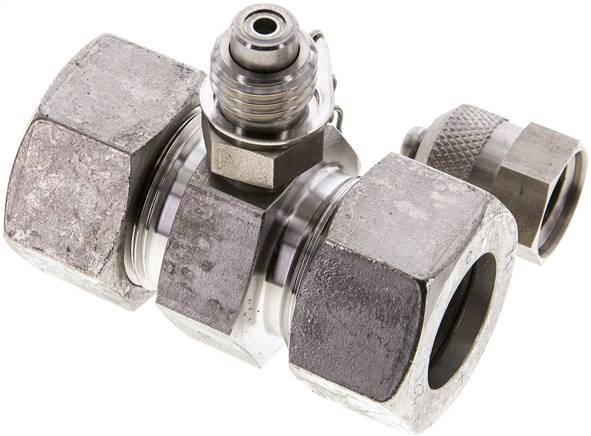 Messanschluss M16x2, 22 L (M30x2)-HD-Verschraubung, 1.4571