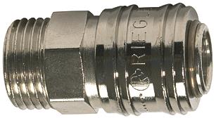 Schnellverschlusskupplung / NW 7,2 -connect line- G 3/8 außen / Ms vern. 115615