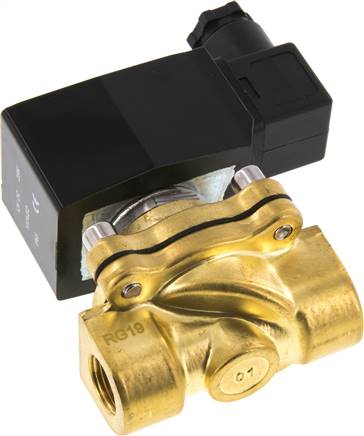 2/2-Wege MS-Magnetventil 24V=, G 3/8", 0-6/10 (DC/AC) bar, NC