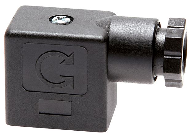 Stecker Größe 1B (DIN/EN-B), schwarz ST 01 B