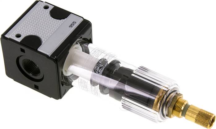 MULTIFIX Filter, G 3/8", Baur. 1, Kunststoffbehälter, Kondensatablass automatisch