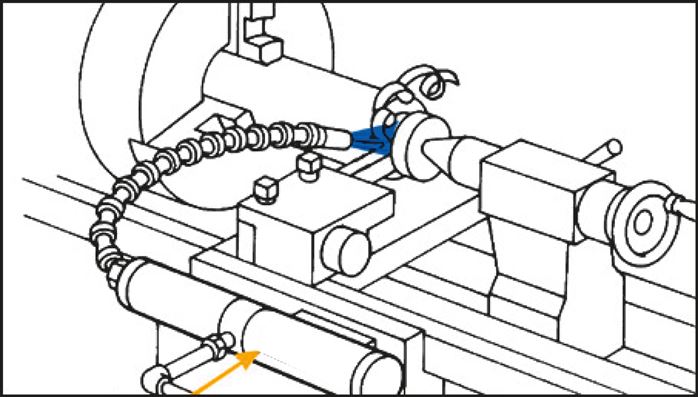 VORTEX-Rohr mit Schalldämpfer (für Kalt- und Warmluftseite), 4 Stk. VORTEX-Generatoren