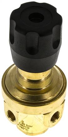 Druckregler, Messing, G 1/4", 0,2 - 3bar (nicht rücksteuerbar)
