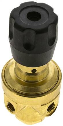 Druckregler, Messing, G 1/4", 1 - 15bar (für CO2)