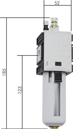 FUTURA Nebelöler, G 3/8", Baureihe 1
