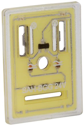 Leuchtende Dichtung, 115 V AC/DC, Größe 1 (Industrienorm B)