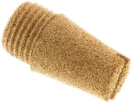 Schalldämpfer G 1/4", Sinterbronfze