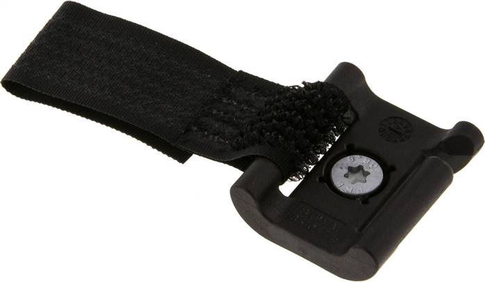 Klettbandhalter für Schläuche 6 - 20 mm, T-Nut-Montage