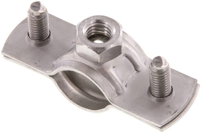 Rohrschelle, 15 - 19mm, 1.4404, ohne Einlage