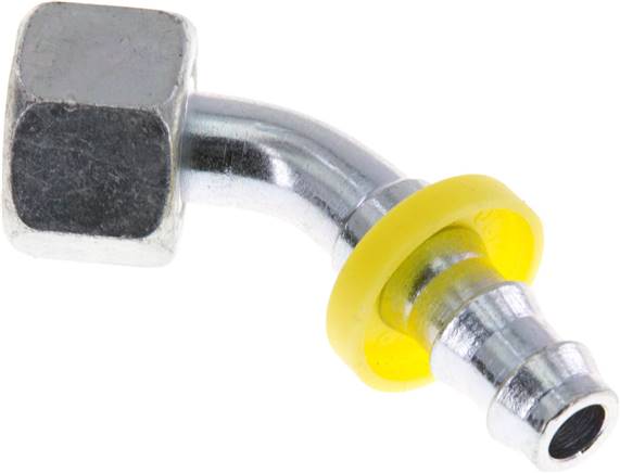 45°-Steckanschluss 12 L Überwurfmutter, 9,5mm GSP-Schl