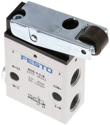 FESTO ROS-3-1/8 (2270) Rollenhebelventil