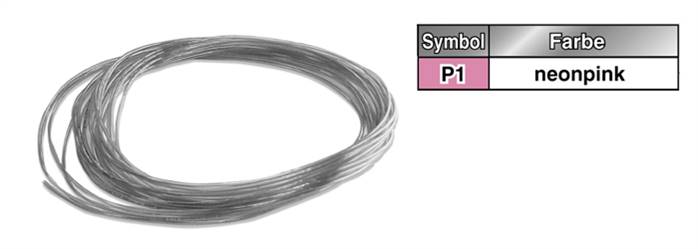 SMC TU1208P1-100 SMC Polyurethan-Schlauch, neon