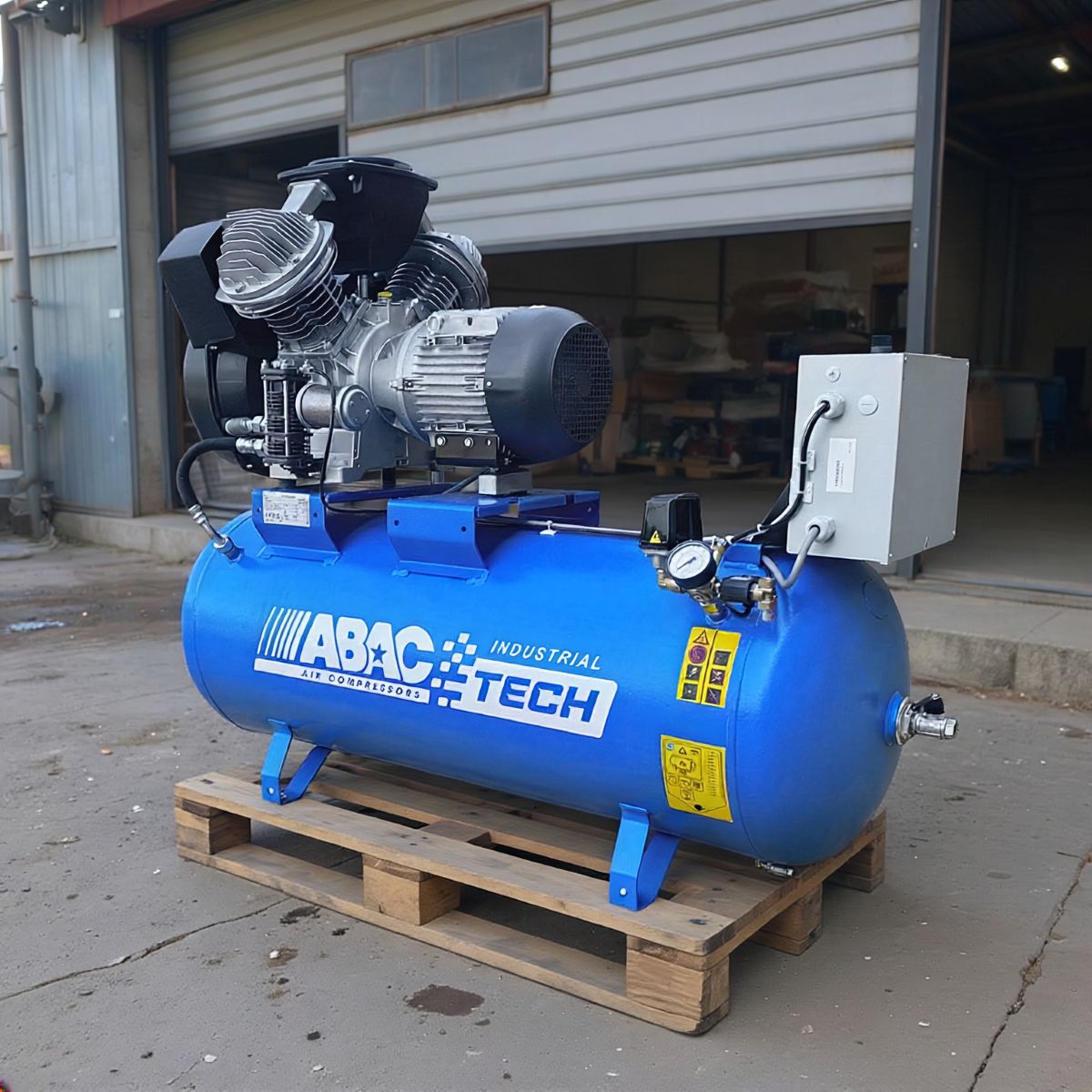 Compressore industriale ad alta pressione ABAC Tech ATH 7.5 270 15 400/3/50YD CE, 4116002400