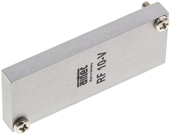 Verschlussplatte für eine Ventilstation Typ RF 10 V