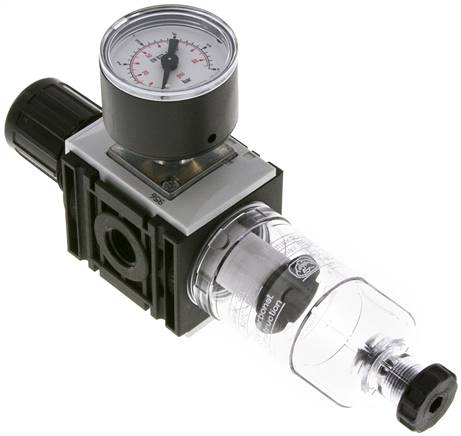 FUTURA Filterregler, G 1/4", 0,2 - 4 bar, Baureihe 0