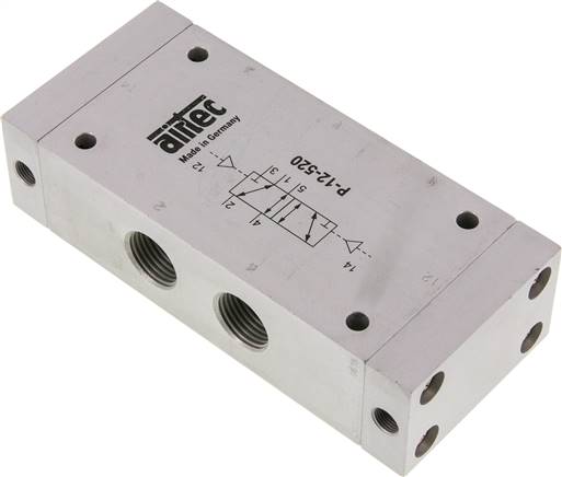 5/2-Wege Pneumatikimpulsventil, G 1/2", ATEX-Zulassung