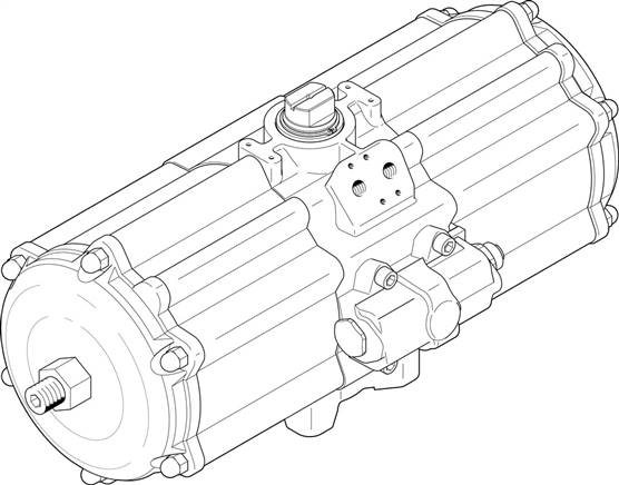 FESTO DAPS-3840-090-R-F16-T6 (553189) Schwenkantrieb