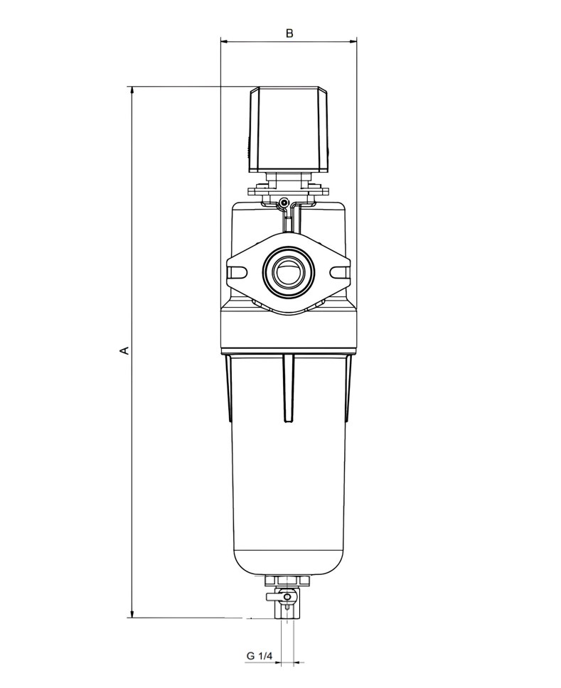 Atlas Copco Partikelfilter DDp 180+ ohne inPASS