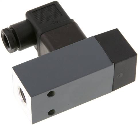 Druckschalter 0,5 - 5 bar, G 1/4", Winkelsteckverbinder BG 3
