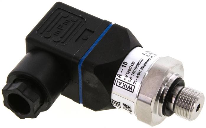 Druckmessumformer 0 bis 1,6 bar (0,5% BFSL), G 1/4" AG, 4-20mA, Edelstahl