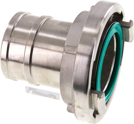 Storz-Kupplung 75-B, 75 (3")mm Schlauch, 1.4581 Typ STKS 89/75 ES