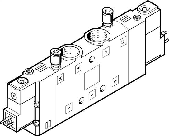 FESTO CPE24-M2H-5JS-3/8 (163815) Magnetventil