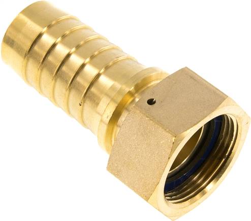 Schlauchtülle, DIN EN 14423 G 1-1/4"-32x48mm, Messing